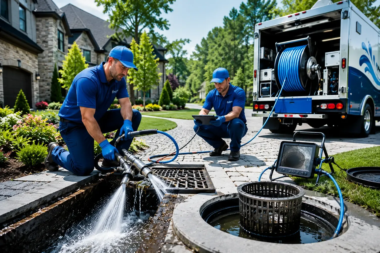 Local outdoor drain cleaning professionals in Melvin, KY